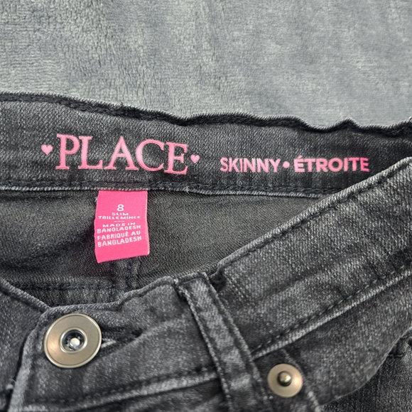 Girls Size 8 Slim Jeans Bundle 4 Pairs Skinny Stretch - Picture 2 of 7